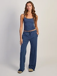 HARLOW BRIAR TANK TOP - STRIPE NAVY