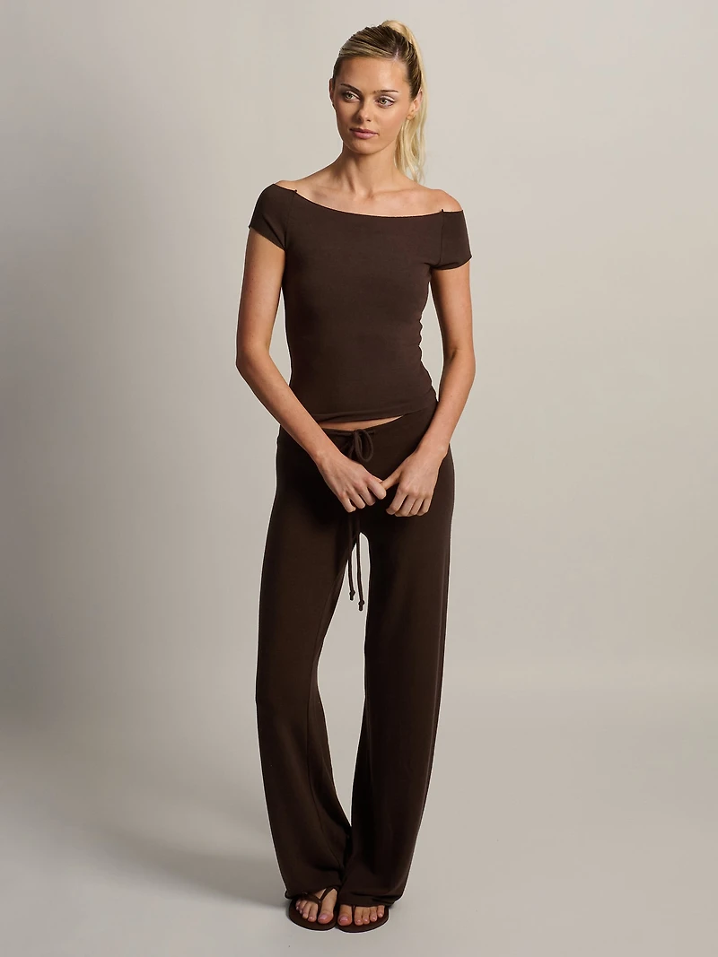 T-SHIRT HARLOW PENNY - MARRON