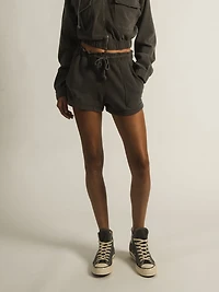 HARLOW GISELLE PAPERBAG FLEECE SHORT - CLEARANCE