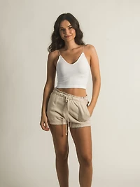 SHORT POLAIRE HARLOW GISELLE PAPERBAG - DÉSTOCKAGE