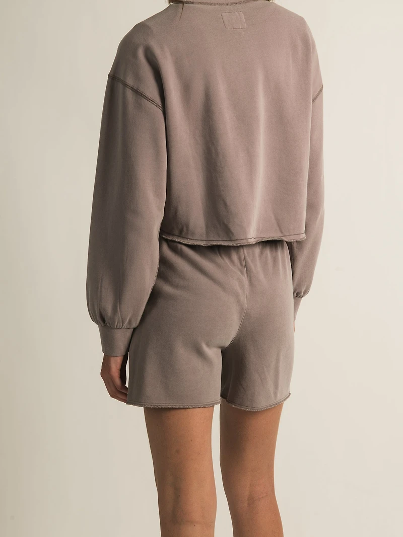 HARLOW FLEECE BERMUDA SHORT - CLEARANCE