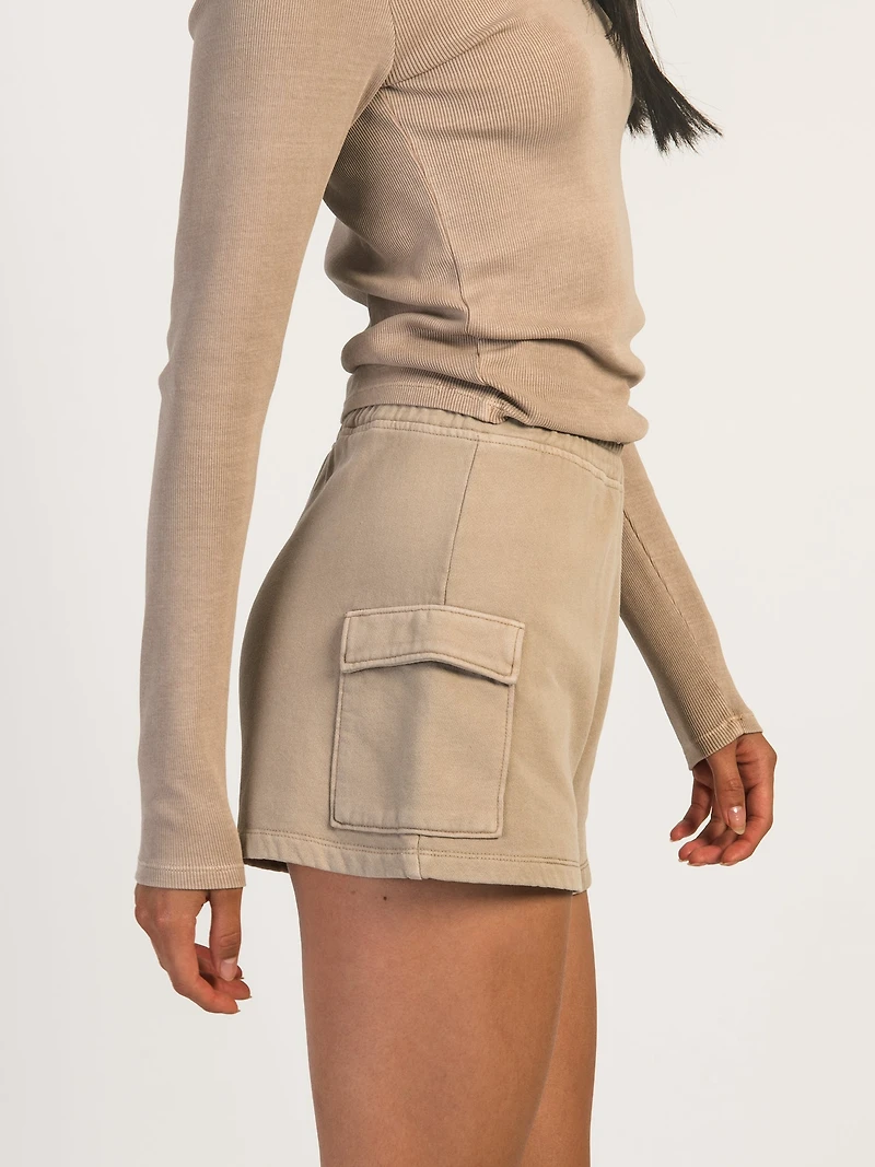 SHORT CARGO EN POLAIRE HARLOW HEIDI - MOKA DÉGAGEMENT