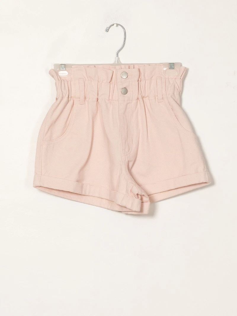 HARLOW PAPERBAG DENIM SHORT