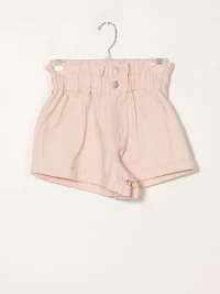 HARLOW PAPERBAG DENIM SHORT
