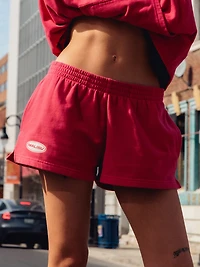 HARLOW MAX SHORT - WASHED RED