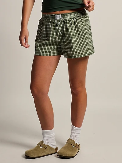 HARLOW TAYLOR BOXER SHORT - FOREST