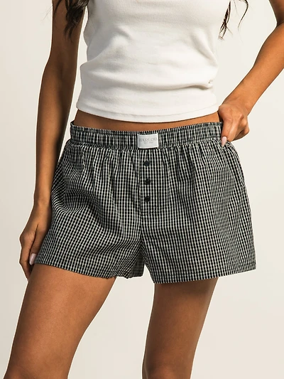 HARLOW TAYLOR BOXER SHORT - NAVY/WHITE