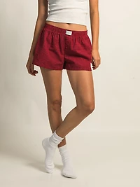 HARLOW TAYLOR BOXER SHORT - RED