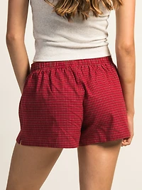 HARLOW TAYLOR BOXER SHORT - RED