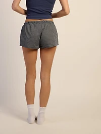 HARLOW TOMMY BOXER SHORT - MARINE/BLANC