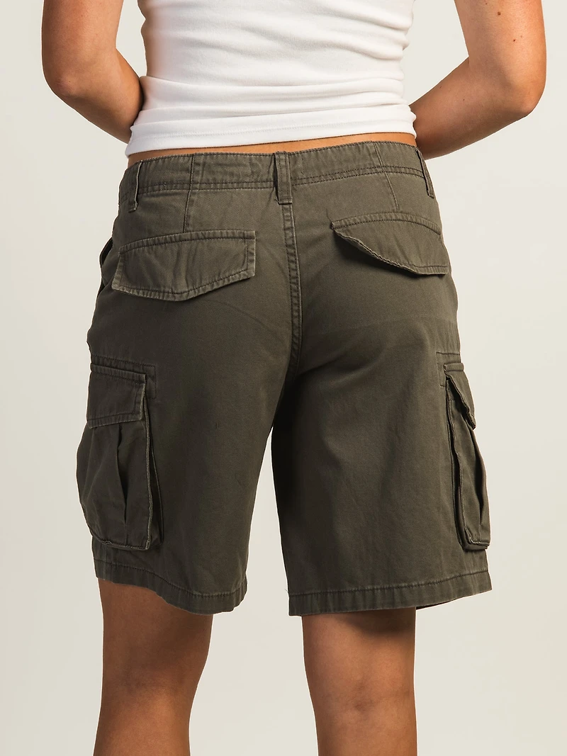HARLOW BAGGY CARGO SHORT - CHARCOAL