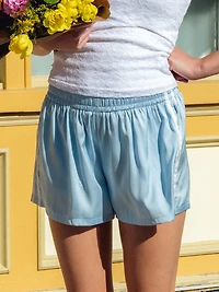 SHORT HARLOW SPICE - BABY BLUE
