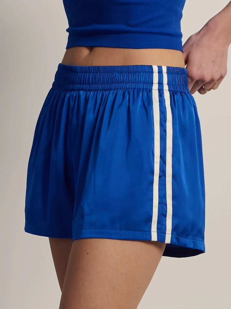 HARLOW SPICE SHORT - COBALT