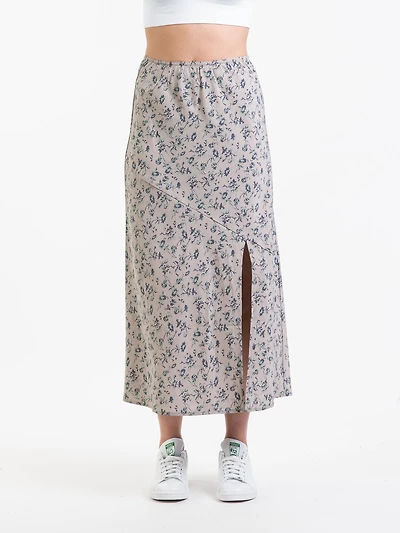 HARLOW MIDI SLIT SKIRT - CLEARANCE