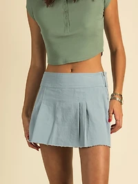 HARLOW CHANTELLE PLEATED MINI SKIRT