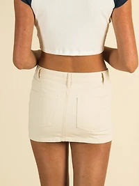 MINI-JUPE TAILLE BASSE HARLOW