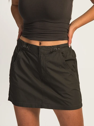 HARLOW DEVON SKIRT - CHARCOAL CLEARANCE
