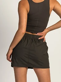 HARLOW DEVON SKIRT - CHARCOAL CLEARANCE