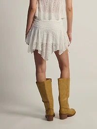 HARLOW MELODY SKIRT - WHITE
