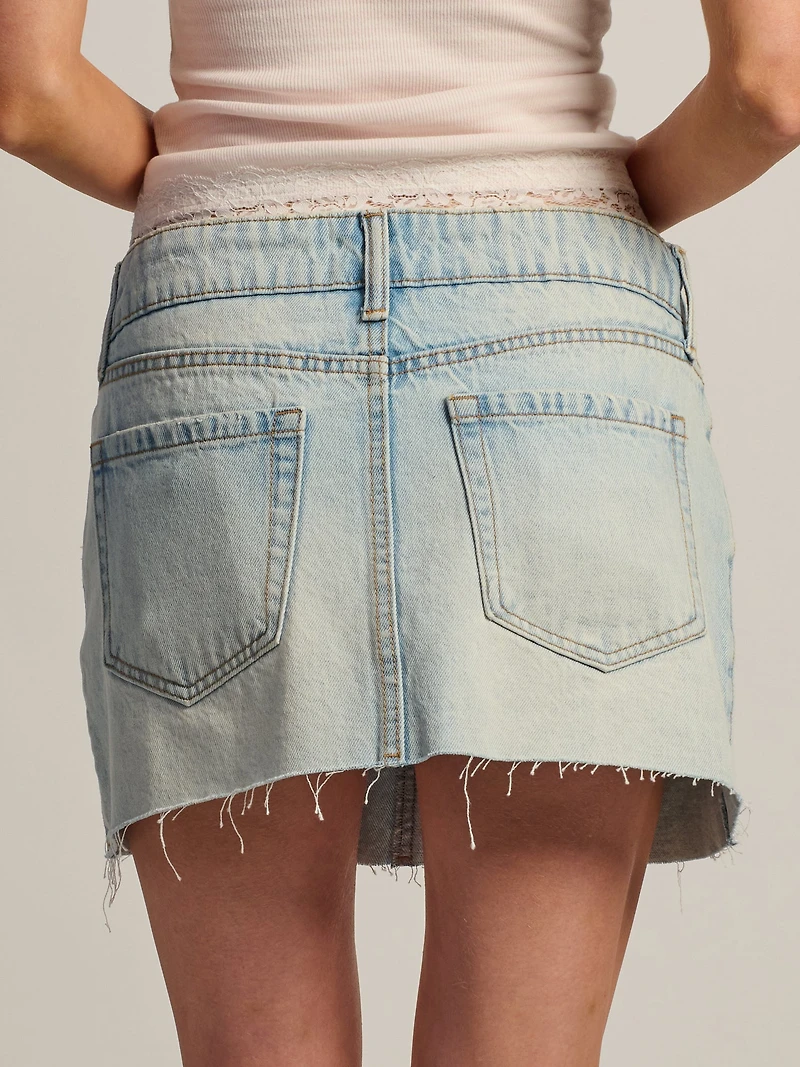 DENIM SKORT HARLOW DAISY – LAVAGE CLAIR