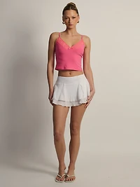 HARLOW MAISY SKIRT - WHITE/BLANC