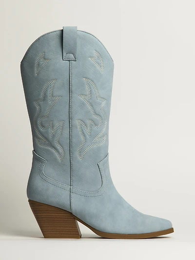 BOTTES HARLOW STASSIE - BLEU CLAIR