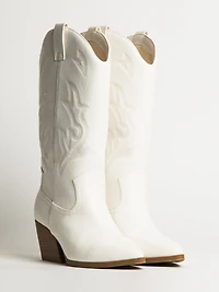 BOTTE HARLOW STASSIE POUR FEMME - BLANC