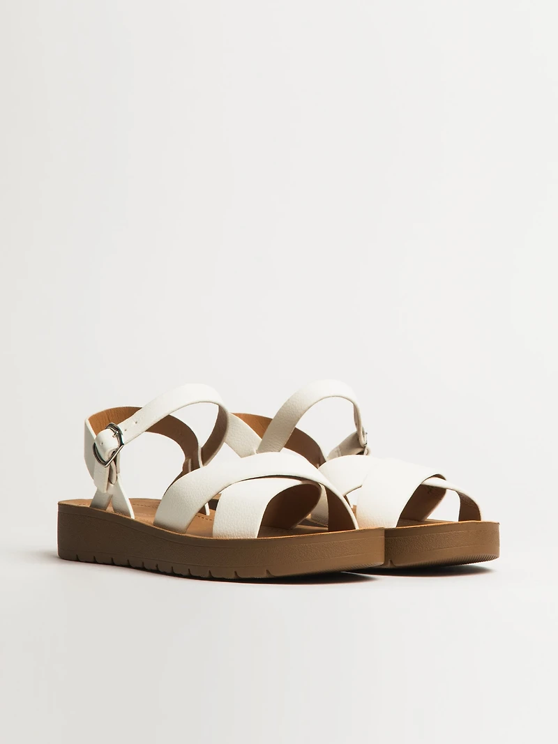 WOMENS HARLOW CHARLIE SANDALS - WHITE