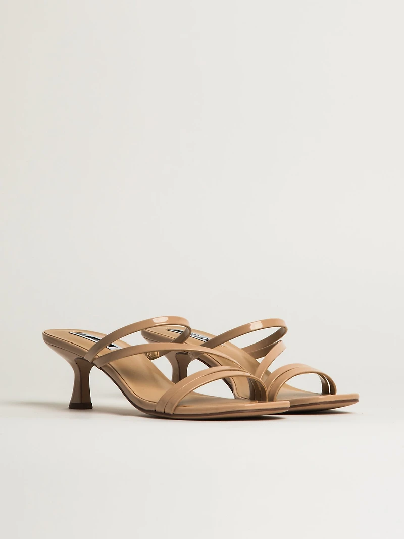 WOMENS HARLOW KITTEN - BEIGE