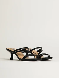 WOMENS HARLOW KITTEN - BLACK