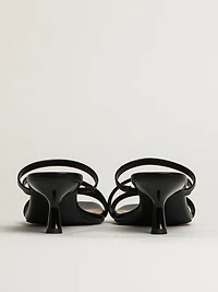 WOMENS HARLOW KITTEN - BLACK