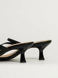 WOMENS HARLOW KITTEN - BLACK