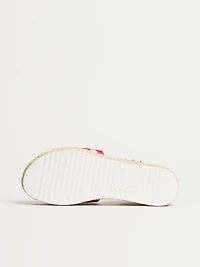 WOMENS HARLOW TOPIC SANDALS - RED GINGHAM