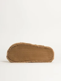 WOMENS HARLOW CROSSOVER SLIPPER - LIGHT BROWN