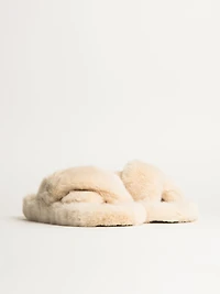 WOMENS HARLOW CROSSOVER SLIPPER