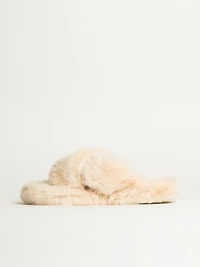 WOMENS HARLOW CROSSOVER SLIPPER
