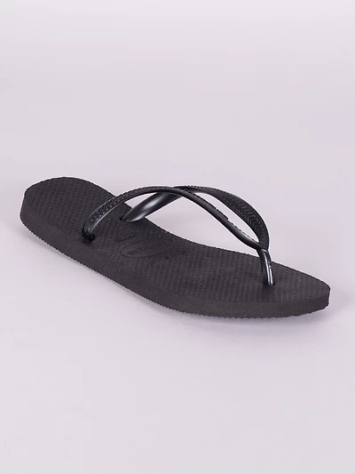 WOMENS HAVAIANAS SLIM BLACK SANDALS