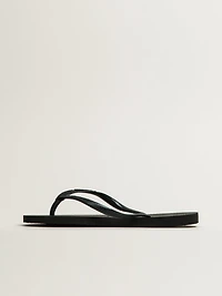 WOMENS HAVAIANAS SLIM BLACK SANDALS