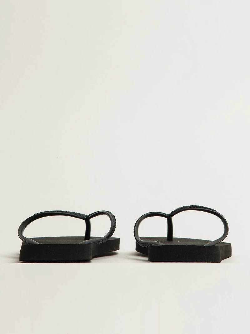 SANDALES NOIRES SLIM POUR FEMMES