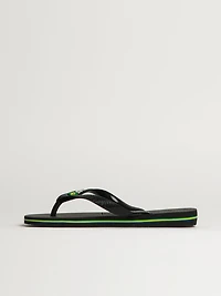 WOMENS HAVAIANAS BRASIL LOGO - BLACK