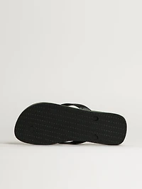 WOMENS HAVAIANAS BRASIL LOGO - BLACK