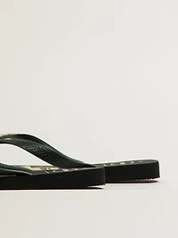 MENS HAVAIANAS TOP CAMO - GREEN