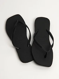 SANDALE HAVAIANAS SLIM CARRÉ FEMME -NOIR