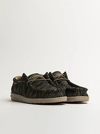 MENS HEY DUDE WALLY SOX WOODLAND CAMO