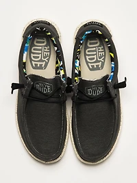 MENS HEYDUDE WALLY STRETCH CANVAS