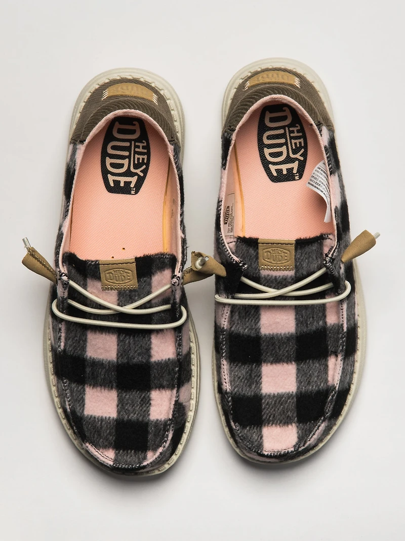 WOMENS HEYDUDE WENDY BUFFALO PLAID