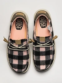 WOMENS HEYDUDE WENDY BUFFALO PLAID