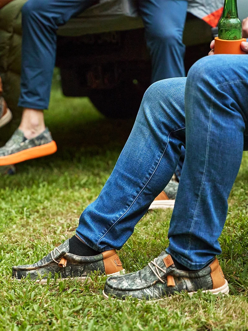 MENS HEYDUDE WALLY MOSSY OAK - CAMO