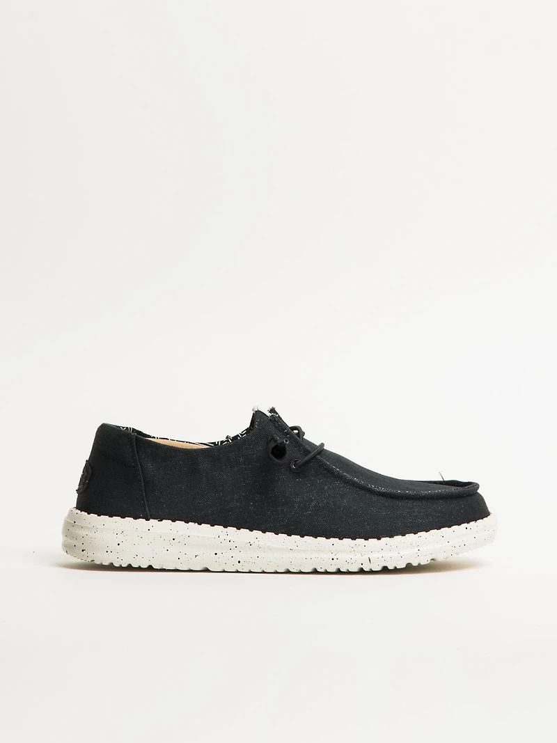 WOMENS HEYDUDE WENDY CANVAS