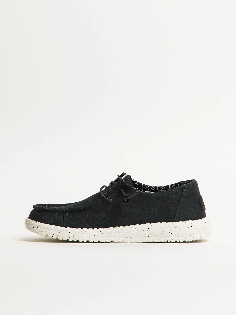 WOMENS HEYDUDE WENDY CANVAS
